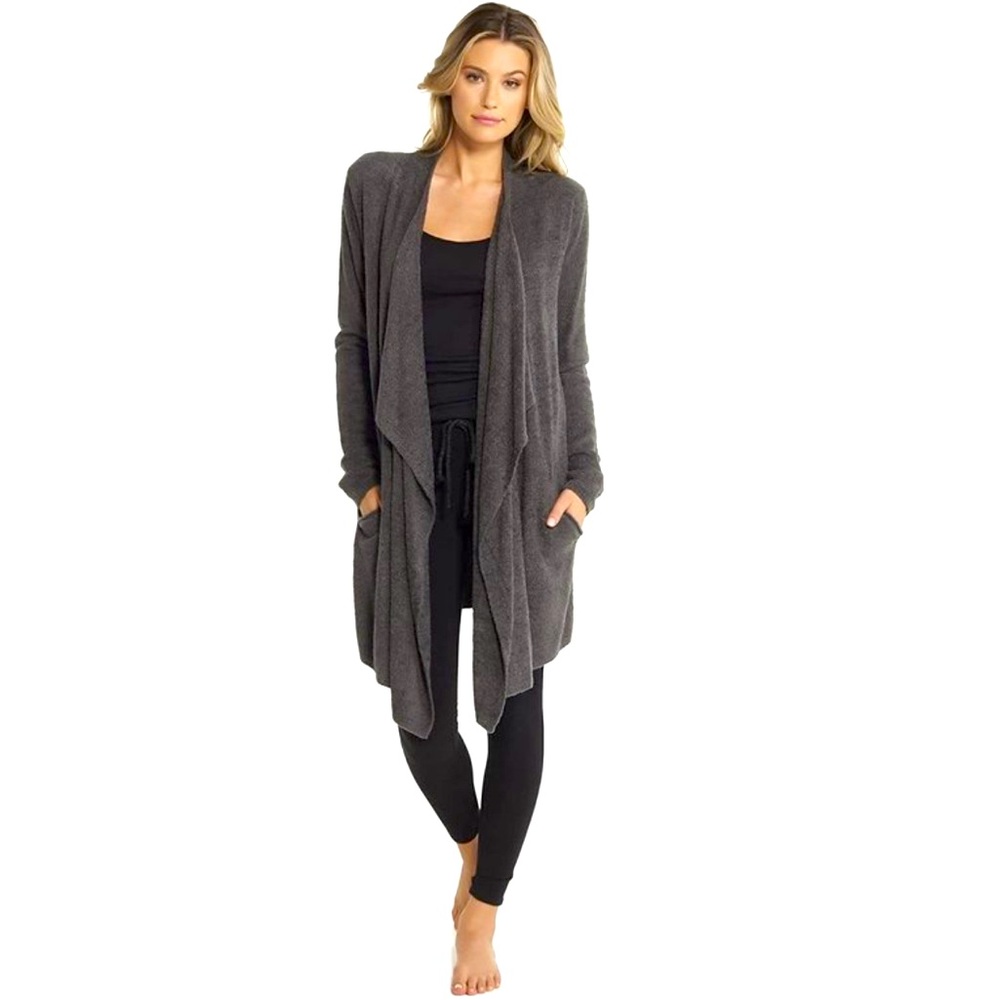 Barefoot Dreams - CozyChic Lite® Island Wrap (Sm/Med) - Graphite color